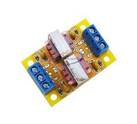 Reland Sun Aislador estéreo de audio HiFi 2.0/1.0 Aislamiento acústico de ruido Eliminar la interferencia de corriente Filtro de aislamiento Supresor de bucle de tierra (2.0)