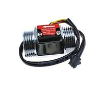 Reland Sun B10 DN25 G1 1 "agua diesel de latón efecto Hall Turbina sensor medidor de flujo flujo turbina caudalímetro 2-50L/min (cromo B10-12V)