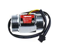 Reland Sun B10 DN25 G1 1 "agua diesel de latón efecto Hall Turbina sensor medidor de flujo flujo turbina caudalímetro 2-50L/min (cromo B10-24V)