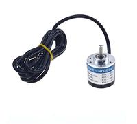 RELAND SUN Codificador rotatorio óptico incremental AB 2 fase 600P/R 1000P/R fuente de alimentación de voltaje ancho DC 5-24V 6mm cuadratura del eje (línea 360)
