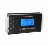 Reland Sun Comprobador de fuente de alimentación PC PC LCD 20/24 Pin 4 PSU ATX BTX ITX SATA HDD Digital