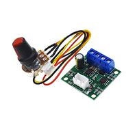 Reland Sun Controlador de velocidad de motor PWM de 1,8-15 V, 2 A, 1,8 V, 3 V, 5 V, 6 V, 7,2 V, 12 V, 30 W, interruptor de control de velocidad de bajo voltaje