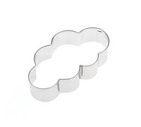 RELAND SUN Cortador de galletas en forma de nube Fondant Chocolate Galleta Molde Sello de galletas Acero inoxidable Utensilios para hornear