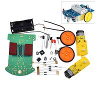 Reland Sun D2-1 Smart Tracking Car DIY Accesorios Kit Componentes Electrónicos Conjunto Inteligente