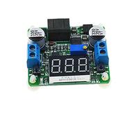 Reland Sun DC-DC Buck and Boost Voltaje Convertidor Voltímetro Pantalla LED Down and Fuente de alimentación 5-25V a 0.5V-25V Super LM2577