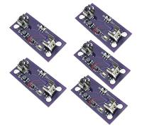 Reland Sun Interruptor Deslizante Pixel Board WS2812 Sensor de luz-TEMT6000 Buzzer Fuente de alimentación AAA Tricolor LED RGB (Fuente de alimentación AAA)