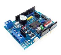 Reland Sun L298P PWM Controlador de velocidad Dual de alta potencia H-puente Driver Motor Shield Board
