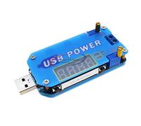 Reland Sun Módulo de fuente de alimentación de 15 W USB Boost Convertidor ajustable Ventilador Control de velocidad Potenciómetro con pantalla LCD (DP2)