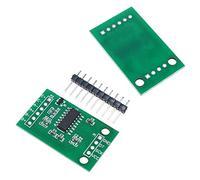 RELAND SUN Sensor de presión de pesaje de células de carga a pequeña escala de 1 kg 5 kg 10 kg 20 kg con adaptador A/D HX711AD (módulo grande HX711)