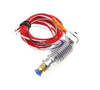 Reland Sun Short Distance o Long Distance J-head Hotend DIY V5 para 1.75mm/3.0mm Bowden Extrusora 0.2mm/0.3mm/0.4mm Boquilla opcional (largo 0.4MM-1.75MM)