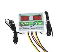 Reland Sun ST3012 220 V 12 24 V controlador de temperatura digital dual 10 A interruptor de control sonda (12 V)