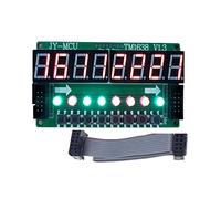 RELAND SUN TM1638 Módulo LED 8 dígitos 8 pulsadores interruptor rojo y verde luz indicadora de dos colores 8 bits tubo LED digital (rojo)