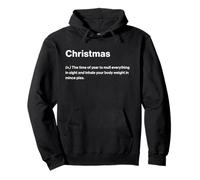 Relatable Funny British Dictionary Definition Christmas Sudadera con Capucha