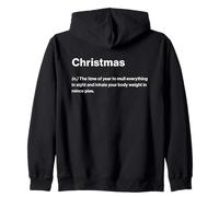 Relatable Funny British Dictionary Definition Christmas Sudadera con Capucha