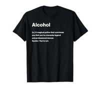 Relatable Funny Dictionary Definition Alcohol Camiseta