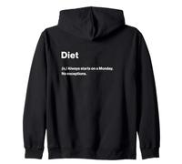 Relatable Funny Dictionary Definition Diet Sudadera con Capucha