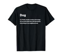 Relatable Funny Dictionary Definition Dog Camiseta