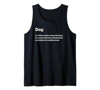 Relatable Funny Dictionary Definition Dog Camiseta sin Mangas