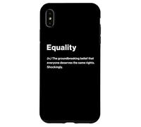 Relatable Funny Dictionary Definition Equality Carcasa para iPhone XS MAX