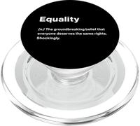 Relatable Funny Dictionary Definition Equality PopSockets PopGrip para MagSafe