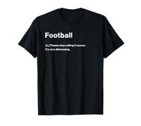 Relatable Funny Dictionary Definition Football Camiseta