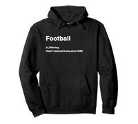 Relatable Funny Dictionary Definition Football Sudadera con Capucha
