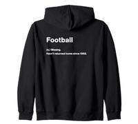 Relatable Funny Dictionary Definition Football Sudadera con Capucha
