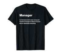 Relatable Funny Dictionary Definition Manager Camiseta