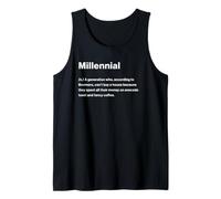 Relatable Funny Dictionary Definition Millennial Camiseta sin Mangas