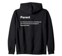 Relatable Funny Dictionary Definition Parent Sudadera con Capucha