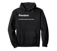 Relatable Funny Dictionary Definition Pension Sudadera con Capucha