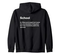 Relatable Funny Dictionary Definition School Sudadera con Capucha