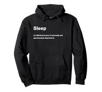 Relatable Funny Dictionary Definition Sleep Sudadera con Capucha