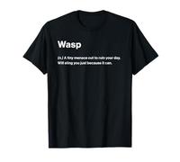 Relatable Funny Dictionary Definition Wasp Camiseta