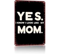 Relatives Wit Retro Metal for Yard Camp RV 8 X 12 in
