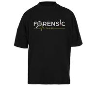 Relatos Forenses Camiseta Unisex Negra Baggy tee para Hombre Mujer T-Shirt Unisex Schwarz Baggy tee Für Männer Frauen