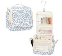 Relavel Neceser Colgante para Mujer, Bolsa de Maquillaje de Viaje, Organizador de cosméticos, Bolsa de artículos de tocador para Viajes, Accesorios Esenciales, Bolsa de Ducha para baño, Playa