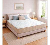 Relax Colchón 180x190 | Colchon 180 190 Muelles Ensacados Doble Cara + Viscogel | Firmeza Alta | Altura 28cm | Transpirable y Viscoelástico con Memoria | Fabricado en España | Elara Supreme 180 x 190
