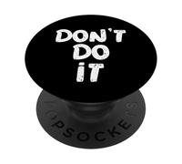 Relax Don't Do It Inspirado Retro 80's As Don't Do It PopSockets PopGrip Adhesivo
