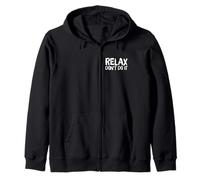 Relax Don't Do It Inspirado Retro 80's As Don't Do It Sudadera con Capucha