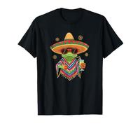 Relax - Gringo - Un Divertido Lagarto en un Poncho y un Sombrero Camiseta