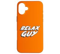 Relax Guy | Park Comedy South Orange Man Cita Carcasa para iPhone 16 Plus