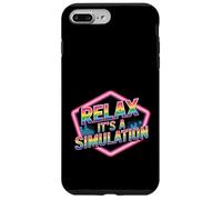 Relax It's A Simulation Coding Programmer Software - Carcasa para iPhone 7 Plus/8 Plus