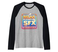 Relax It's Just SFX Makeup Artist Work Movie Film - Camiseta Manga Raglan