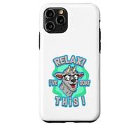 Relax I've Goat This Funny Cool Farm Animal Pun Design Carcasa para iPhone 11 Pro
