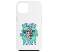 Relax I've Goat This Funny Cool Farm Animal Pun Design Carcasa para iPhone 13