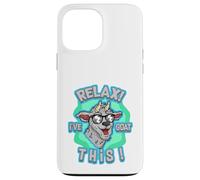 Relax I've Goat This Funny Cool Farm Animal Pun Design Carcasa para iPhone 13 Pro MAX