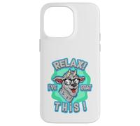 Relax I've Goat This Funny Cool Farm Animal Pun Design Carcasa para iPhone 14 Pro MAX