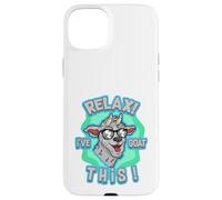 Relax I've Goat This Funny Cool Farm Animal Pun Design Carcasa para iPhone 15 Plus