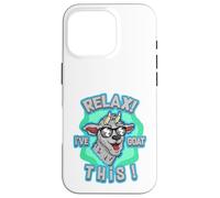 Relax I've Goat This Funny Cool Farm Animal Pun Design Carcasa para iPhone 16 Pro